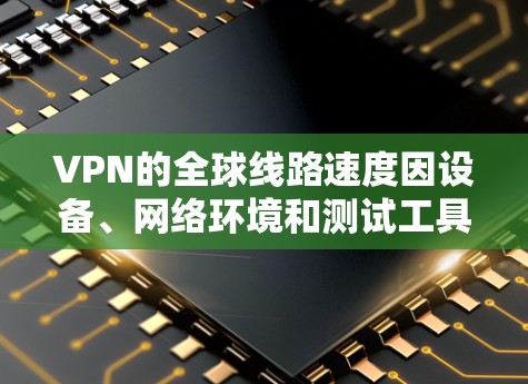 VPN的全球线路速度因设备、网络环境和测试工具而有所不同。以下是一些常见的VPN速度数据和测试工具 VPN的全球线路速度因设备、网络环境和测试工具而有所不同。以下是一些常见的VPN速度数据和测试工具