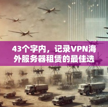 43个字内,记录VPN海外服务器租赁的最佳选择