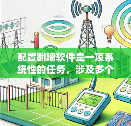 配置翻墙软件是一项系统性的任务，涉及多个步骤和细节。以下是一个详细的步骤指南，帮助您顺利完成配置