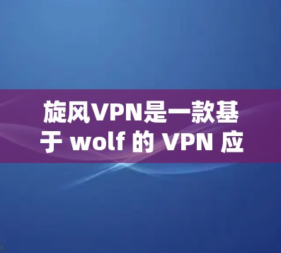 旋风VPN是一款基于 wolf 的 VPN 应用，以其简单易用的界面和强大的功能著称。以下是其主要功能的评测