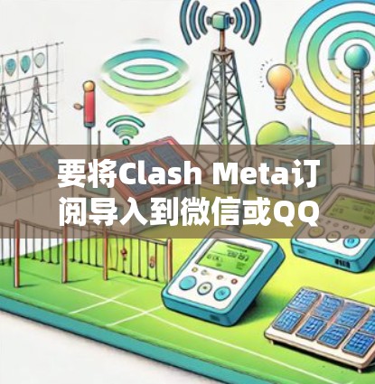 要将Clash Meta订阅导入到微信或QQ,您可以按照以下步骤操作