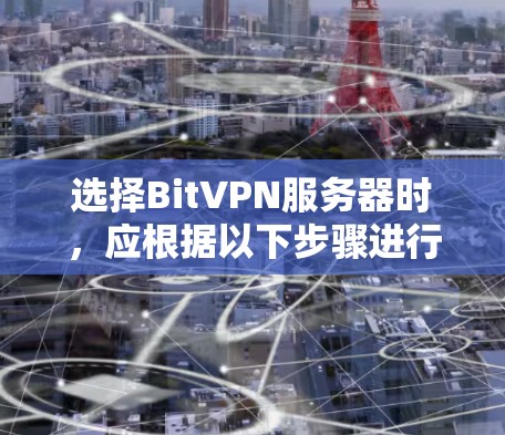 选择BitVPN服务器时,应根据以下步骤进行分析,以确保最适合你的需求