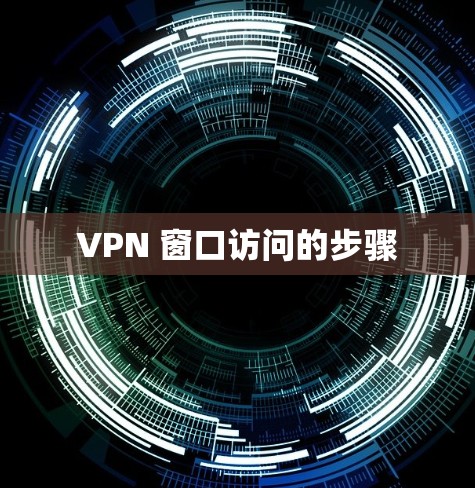 VPN 窗口访问的步骤